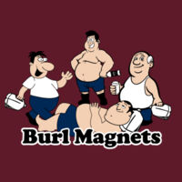 Burling Burl Magnets Hoodie  Design