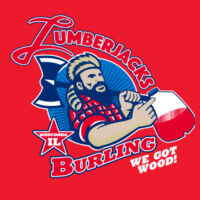Burling Lumber Jacks Hoodie  Design