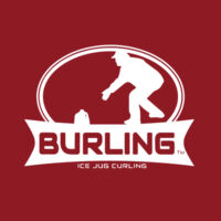 Burling Logo Wht - Jersey Long Sleeve Tee Design