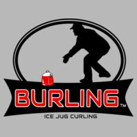 Burling Logo - Heather CVC Long Sleeve Tee Design